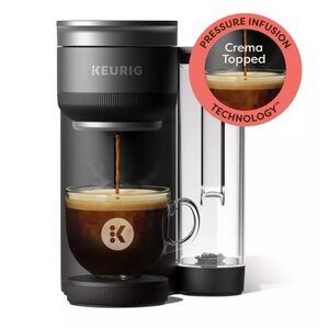 Keurig K-Crema Single Serve Coffee Maker in Black